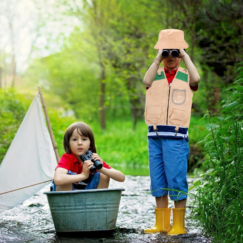 Outdoor Adventure Hat - Disfraz de Safari con Chaleco y