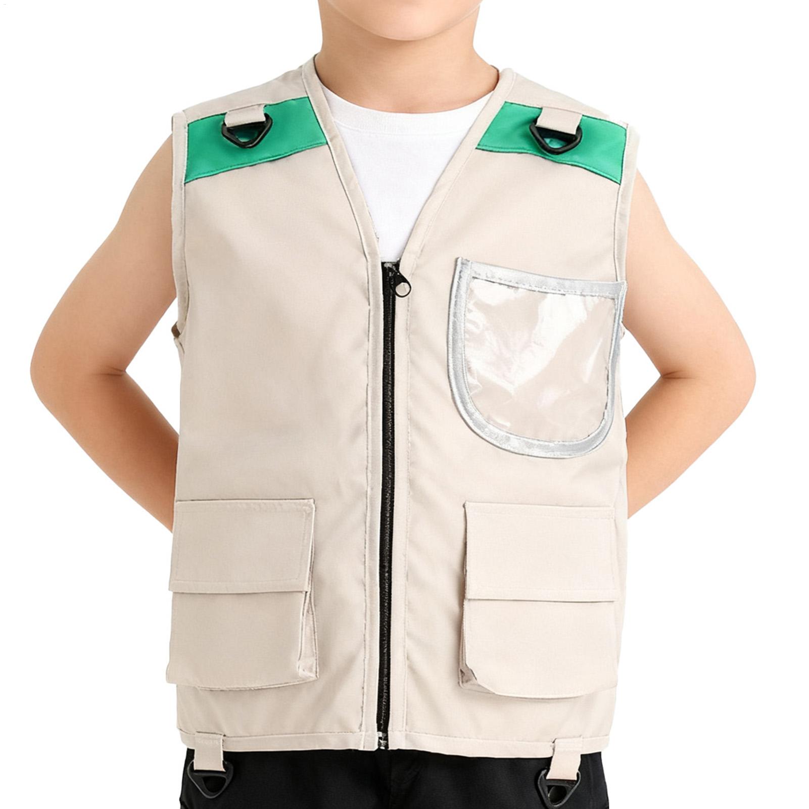 Outdoor Adventure Kit - Chaleco de Explorador para Niños, Disfraz