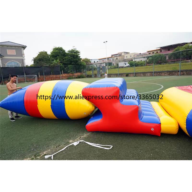 Outdoor Adventure Recreation - Parque acuático flotante inflable grande comercial