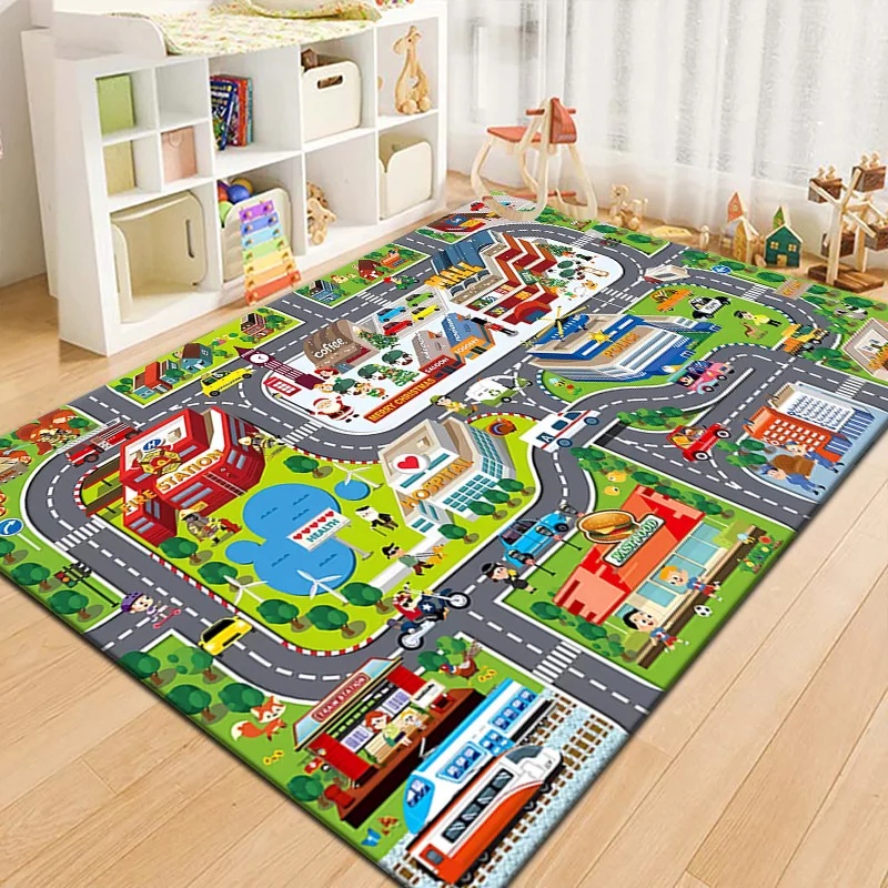 Outdoor Adventure Education - Alfombra de Juego con Mapa de