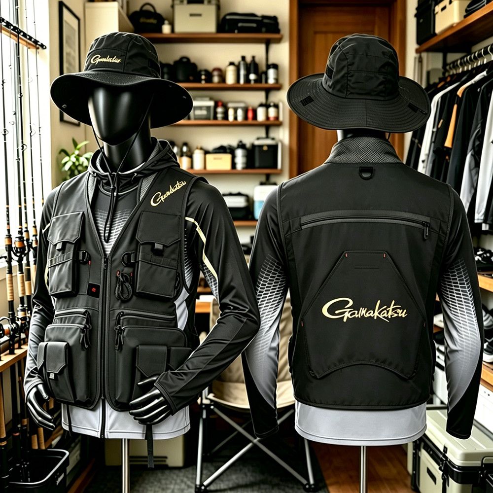 Outdoor Adventure Vest - Chaleco de Pesca Gamakatsu para Hombre,