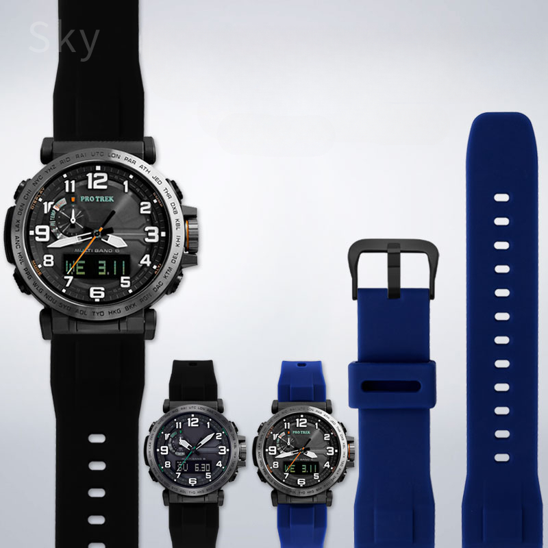 Outdoor Adventure Series - Correa de silicona para reloj Casio,