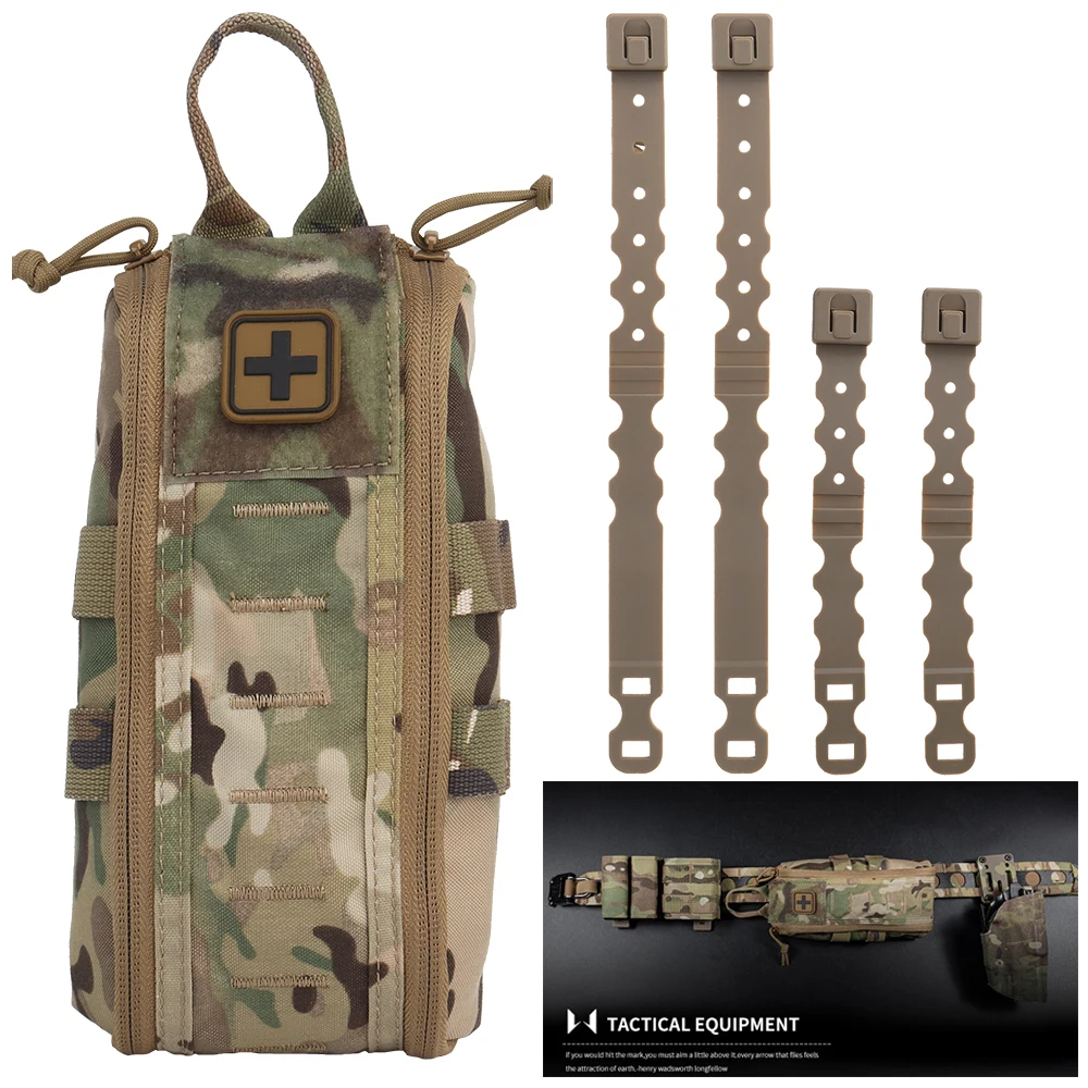 Outdoor Adventure Vest - Botiquín de primeros auxilios para acampar,