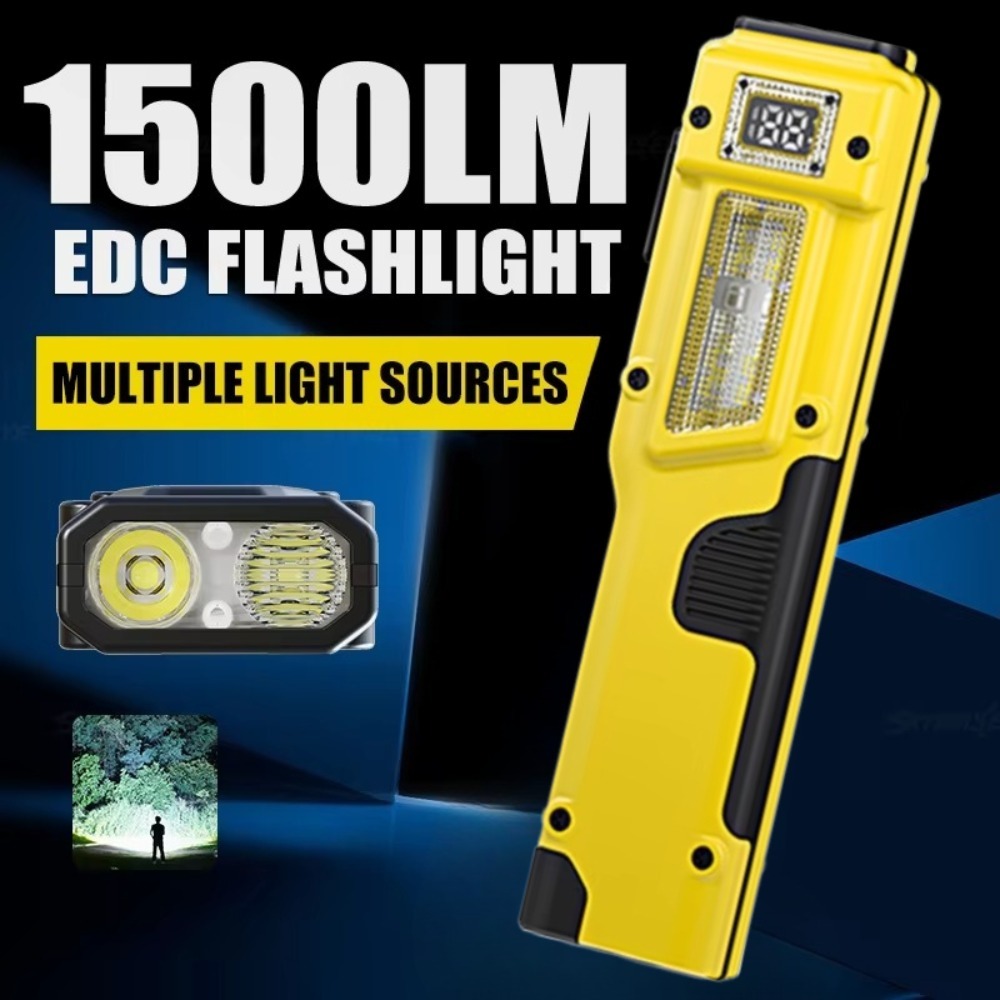 Outdoor Adventurer - Linterna LED Recargable Ultrafina EDC con