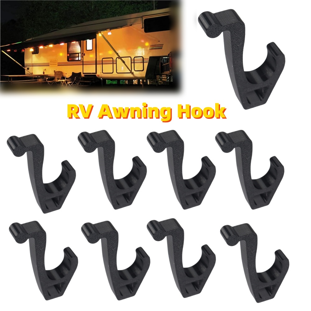 Outdoor Adventurer - Ganchos para toldo de camping, colgadores