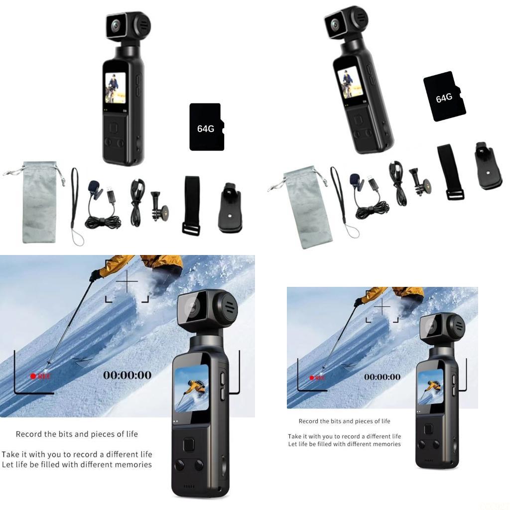 Outdoor Adventure Series - B03F Grabador deportivo bolsillo 5K Lente