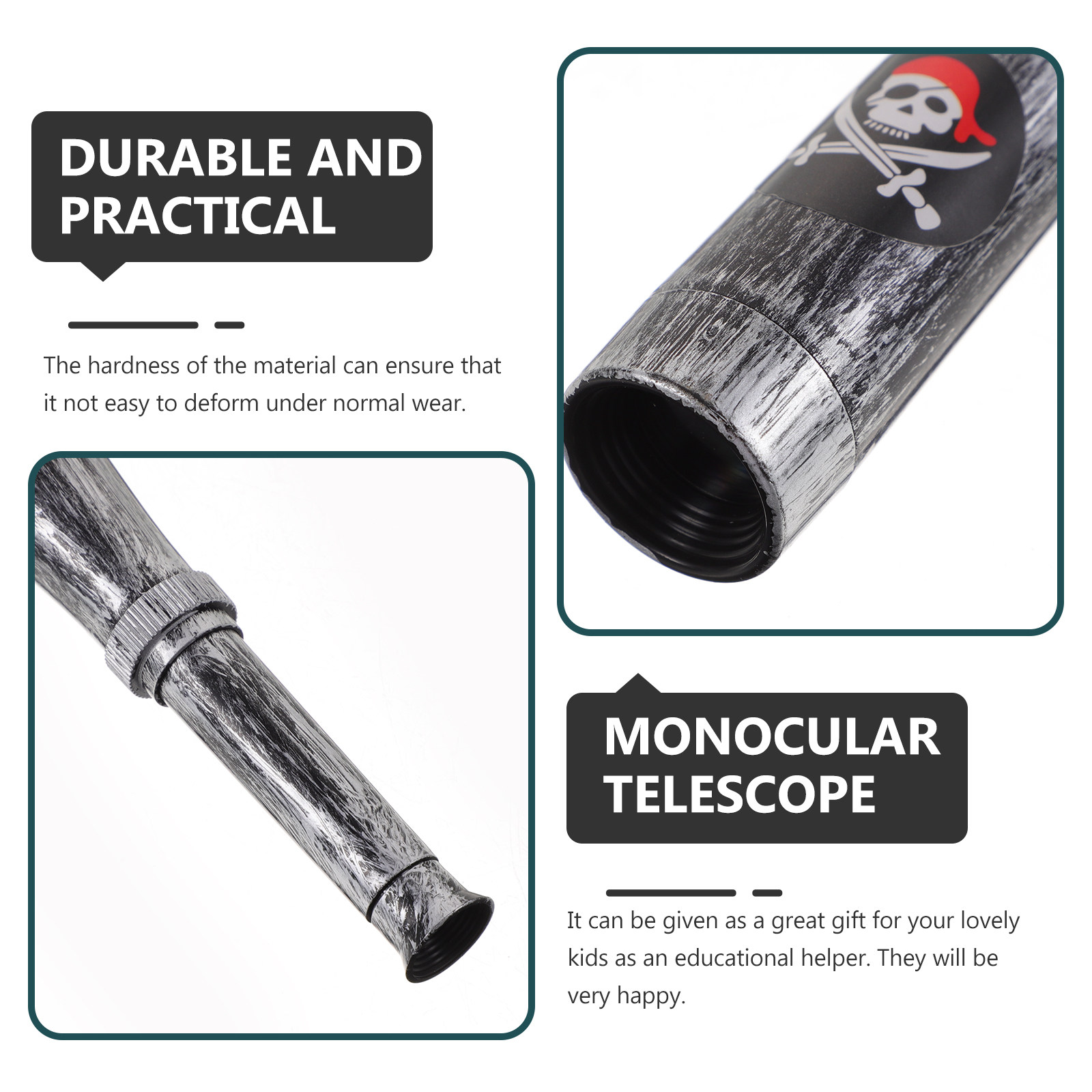 6 Telescopios Monoculares Pira - Outdoor Adventure Education reseña y precio