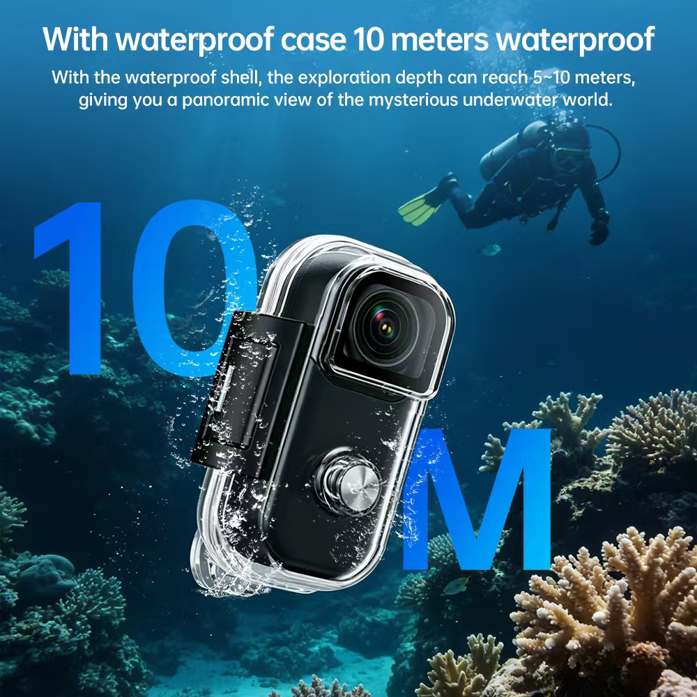 Mini Cámara de Acción 4K, Vide - Outdoor Adventure Videos reseña y precio