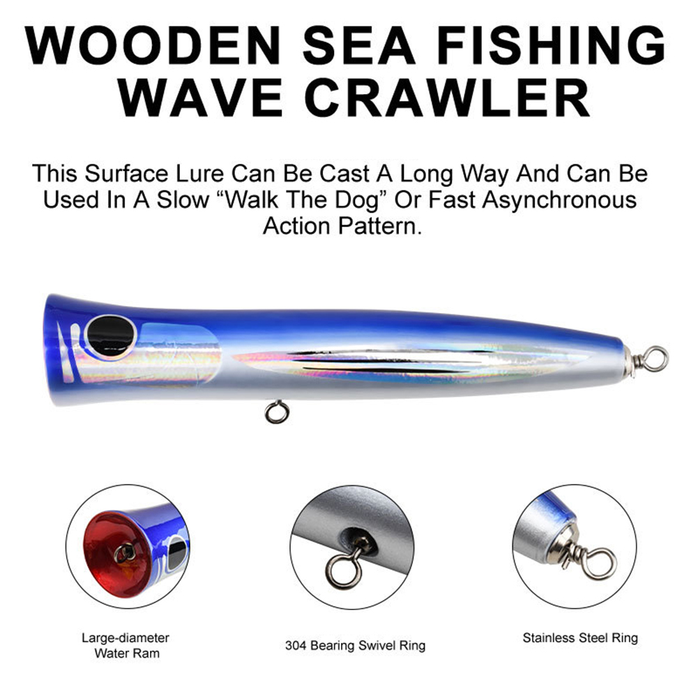 Señuelo de Pesca de Madera Tip - Outdoor Adventure Recreation reseña y precio