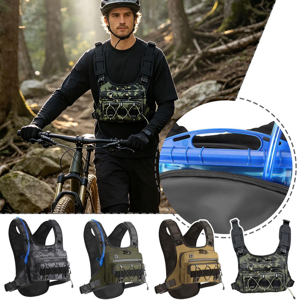 Chaleco de hidratación para co - Outdoor Adventure Vest reseña y precio