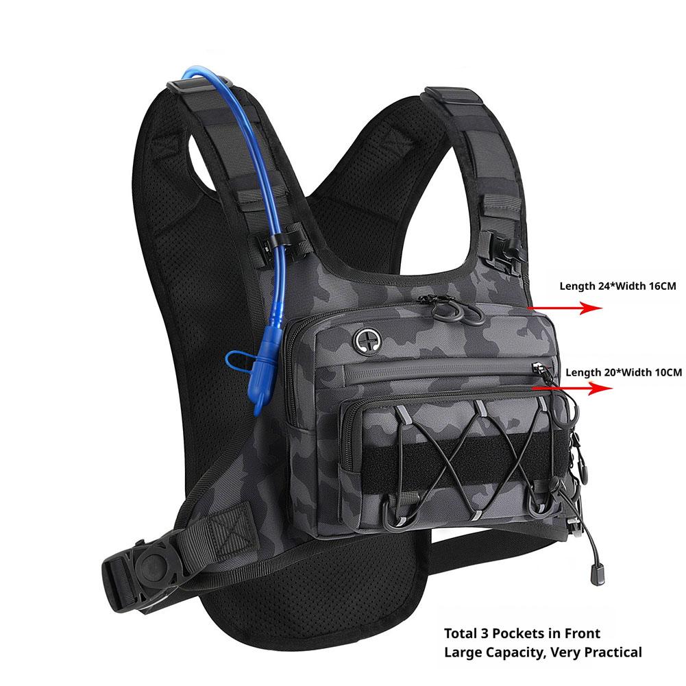 Chaleco de hidratación para co - Outdoor Adventure Vest reseña y precio