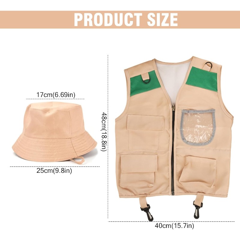 Disfraz de Safari con Chaleco  - Outdoor Adventure Hat reseña y precio