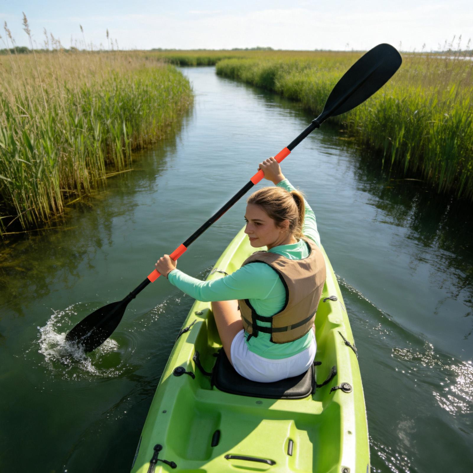 Empuñaduras para remo de kayak - Outdoor Adventure Recreation reseña y precio