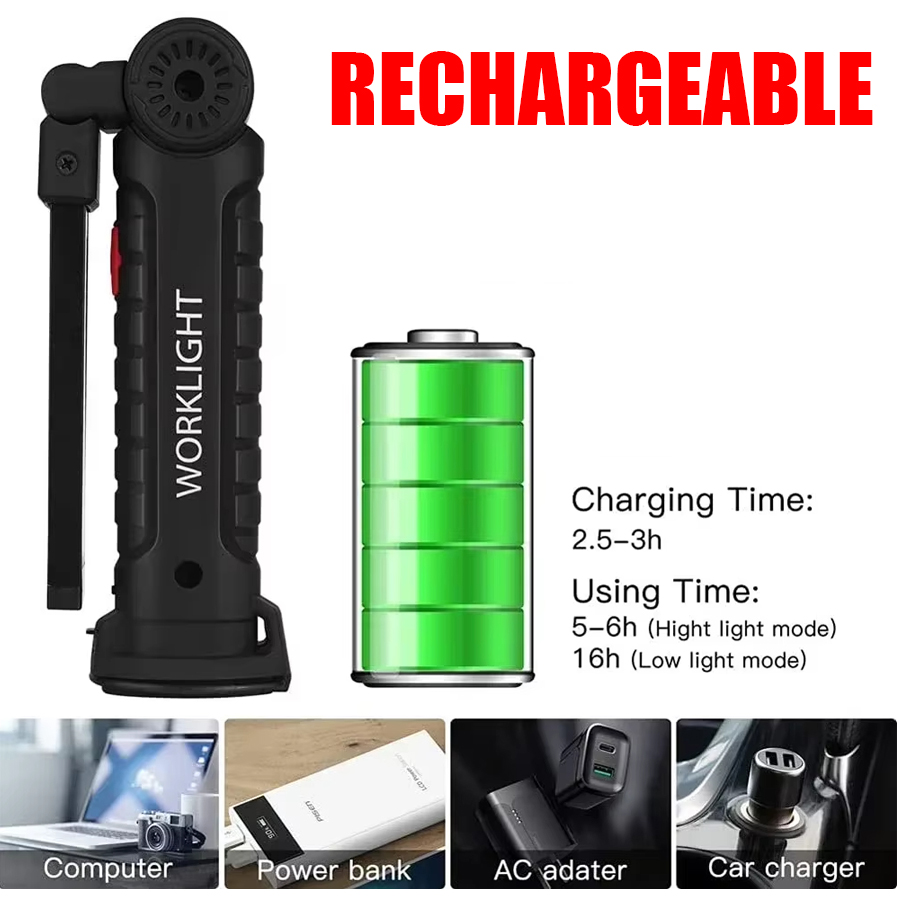 Linterna LED portátil con ganc - Outdoor Adventurer reseña y precio