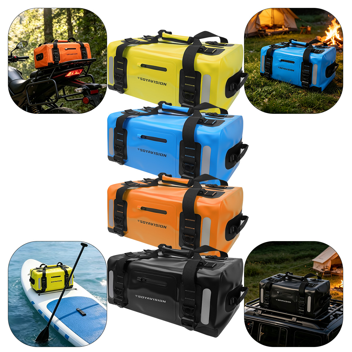 Bolsa Trasera Impermeable para - Outdoor Adventure Kit reseña y precio