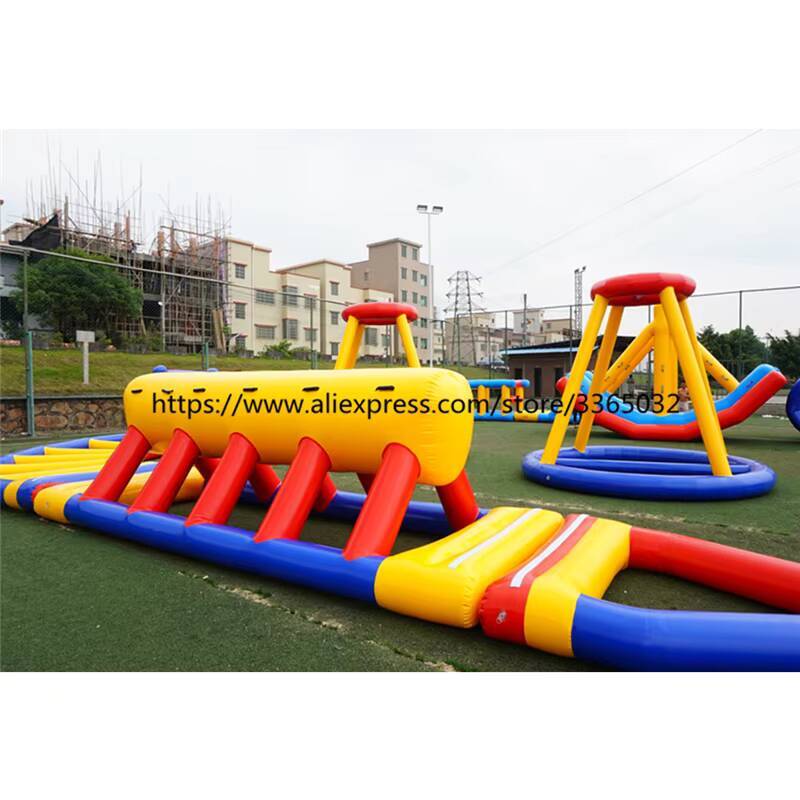 Parque acuático flotante infla - Outdoor Adventure Recreation reseña y precio