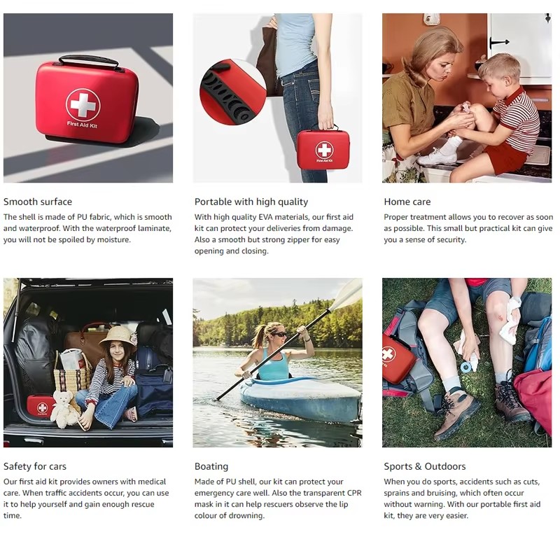 Botiquín de primeros auxilios  - Outdoor Adventure Kit reseña y precio