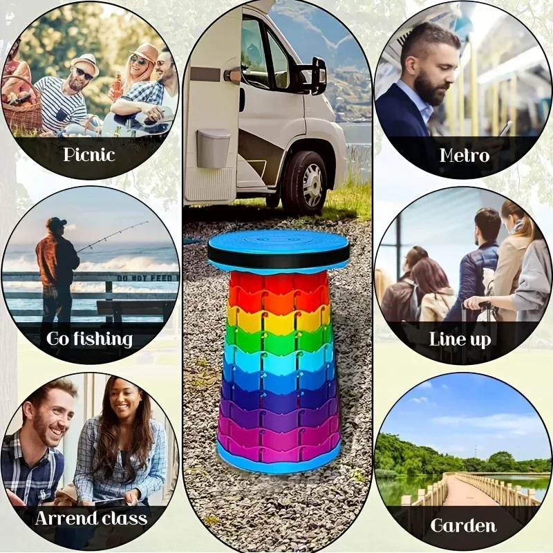 Taburete Telescópico Plegable  - Outdoor Adventurer reseña y precio