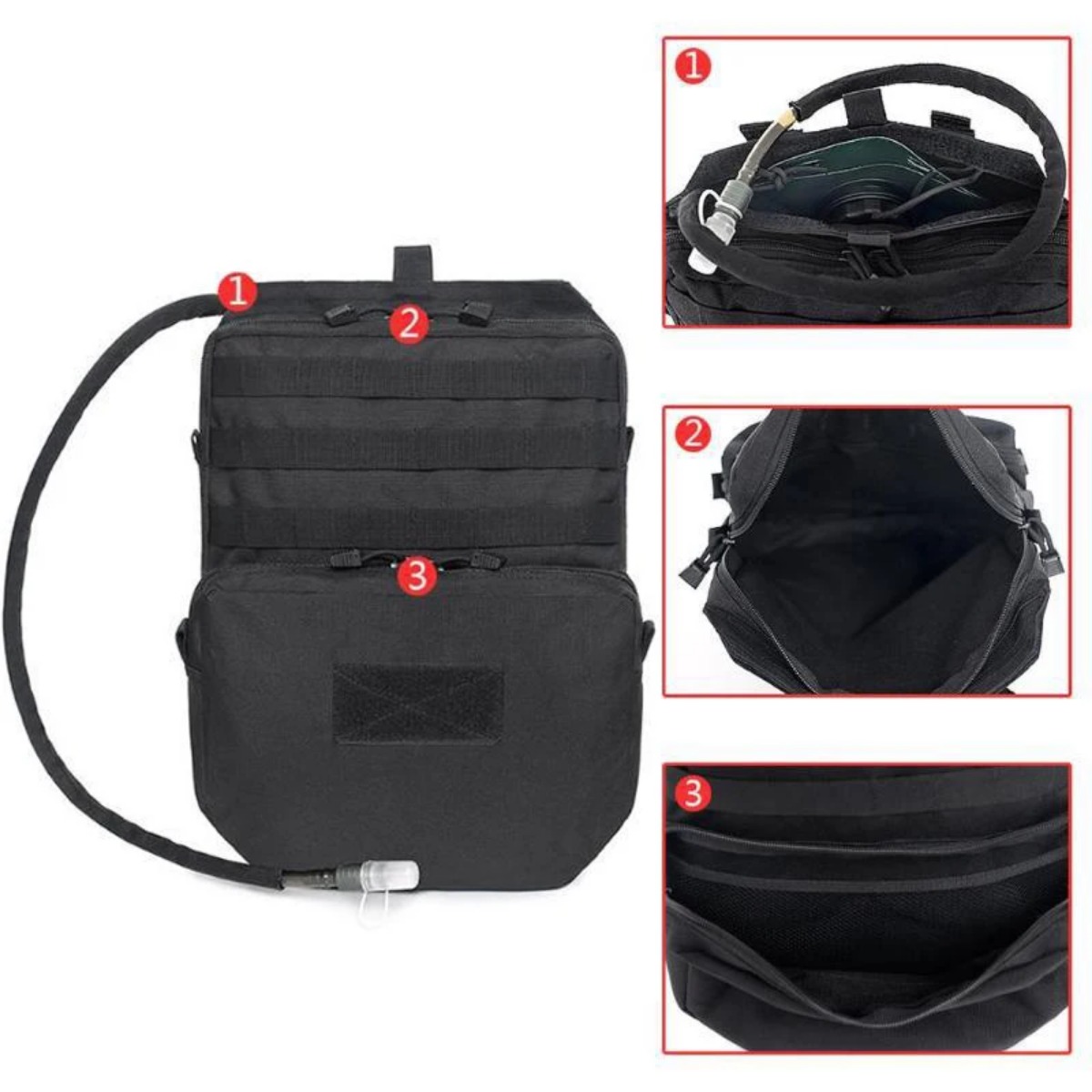 Bolsa Molle para exteriores, m - Outdoor Adventure Vest reseña y precio