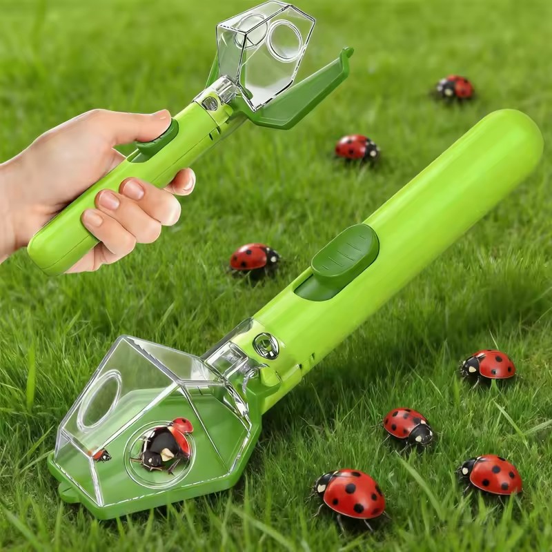Atrapa insectos portátil con l - Outdoor Adventure Education reseña y precio
