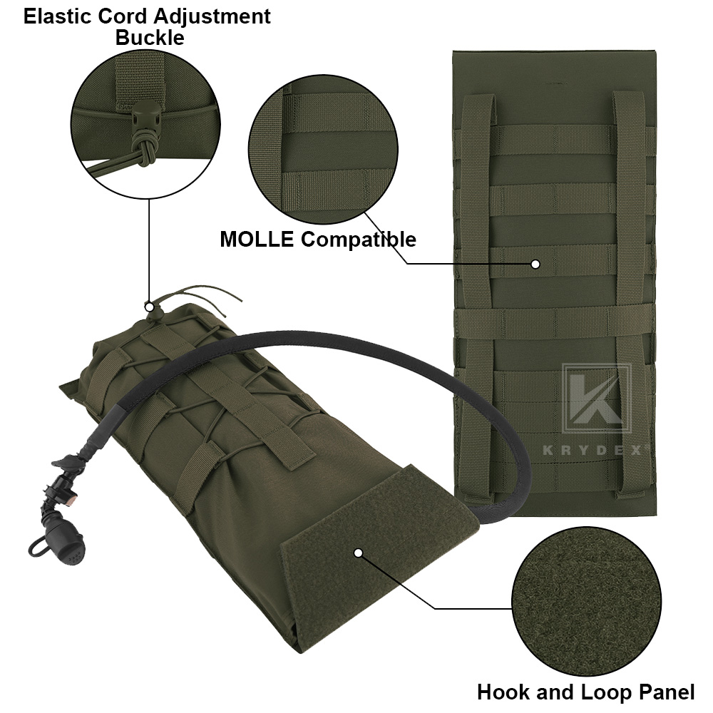 KRYDEX-Paquete Molle de hidrat - Outdoor Adventure Vest reseña y precio